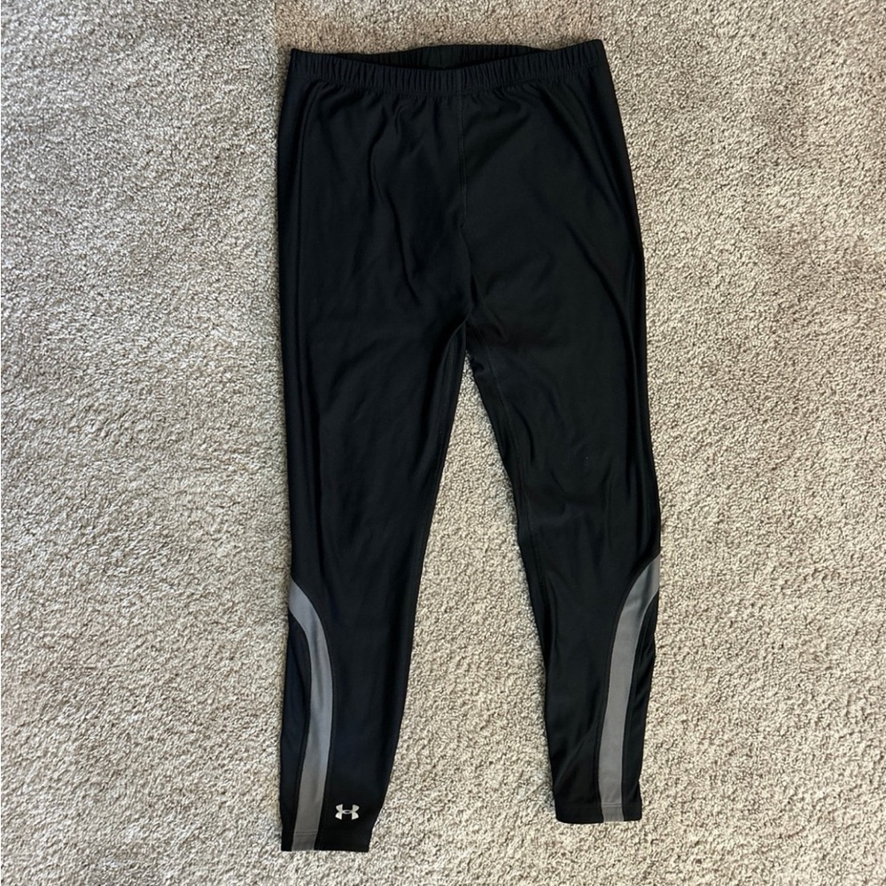 Under Armour Coldgear Fitted Leggings Athletic Pants Women’s M Black